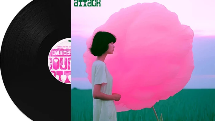 Image of a dramatic scene from a video game titled 'Counter Attack' featuring intense action.